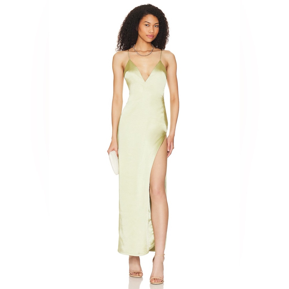 More to Come Regina Maxi Dress in green *from REVOLVE*